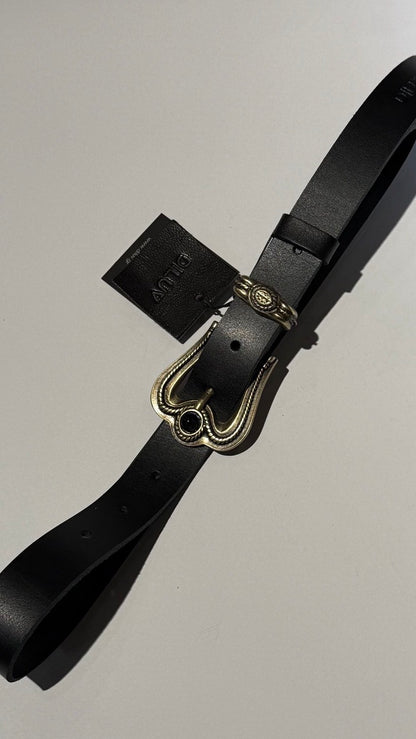 IVY BELT BLACK GOLD