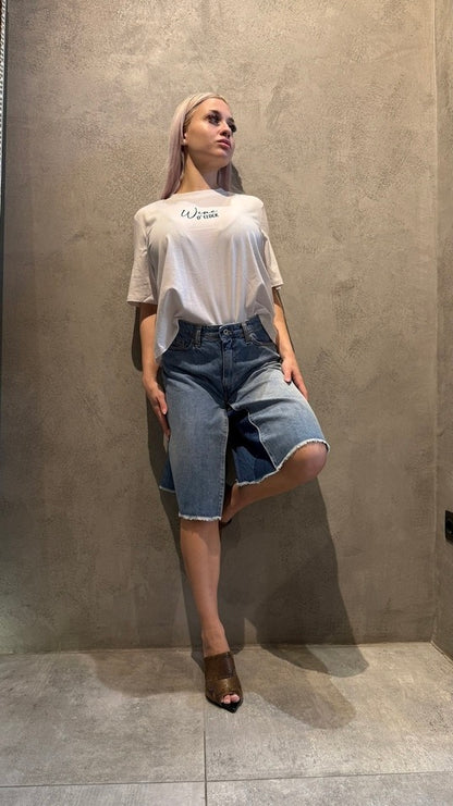  LYNN DENIM BERMUDA SHORTS - Vesta Donna 