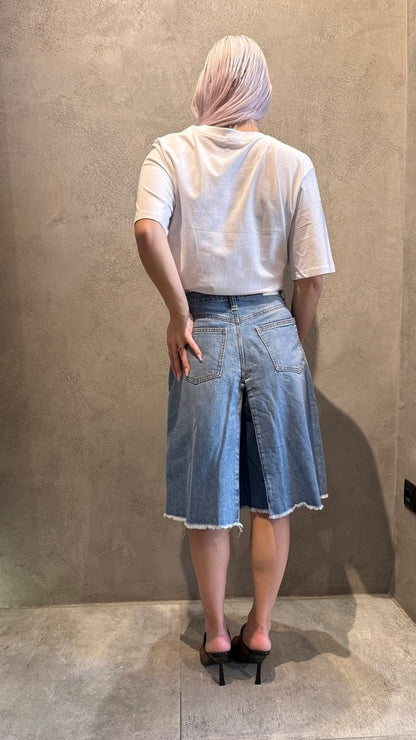  LYNN DENIM BERMUDA SHORTS - Vesta Donna 