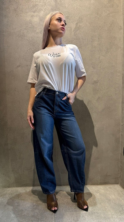  ALEXIA BALLOON JEANS - Vesta Donna 