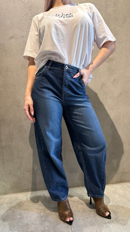  ALEXIA BALLOON JEANS - Vesta Donna 