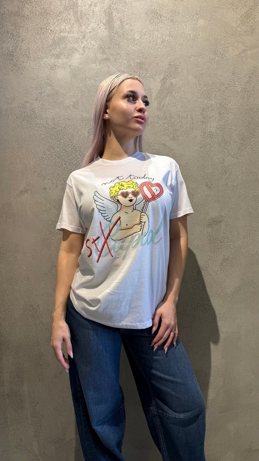 NOT TODAY T-SHIRT WHITE