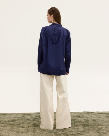 DALIA UTILITY SHIRT BLUE