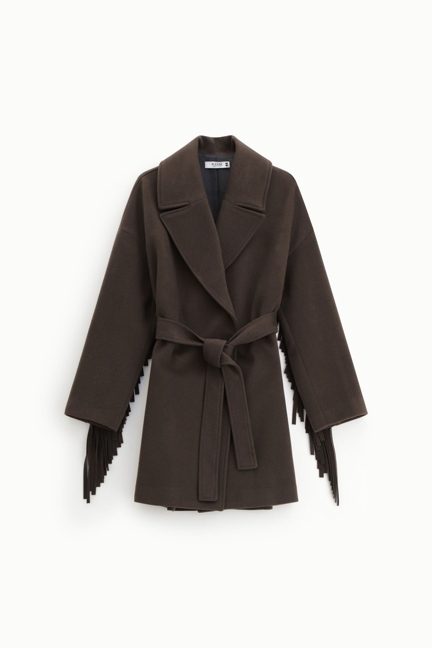  MONIA COAT BROWN - Vesta Donna 