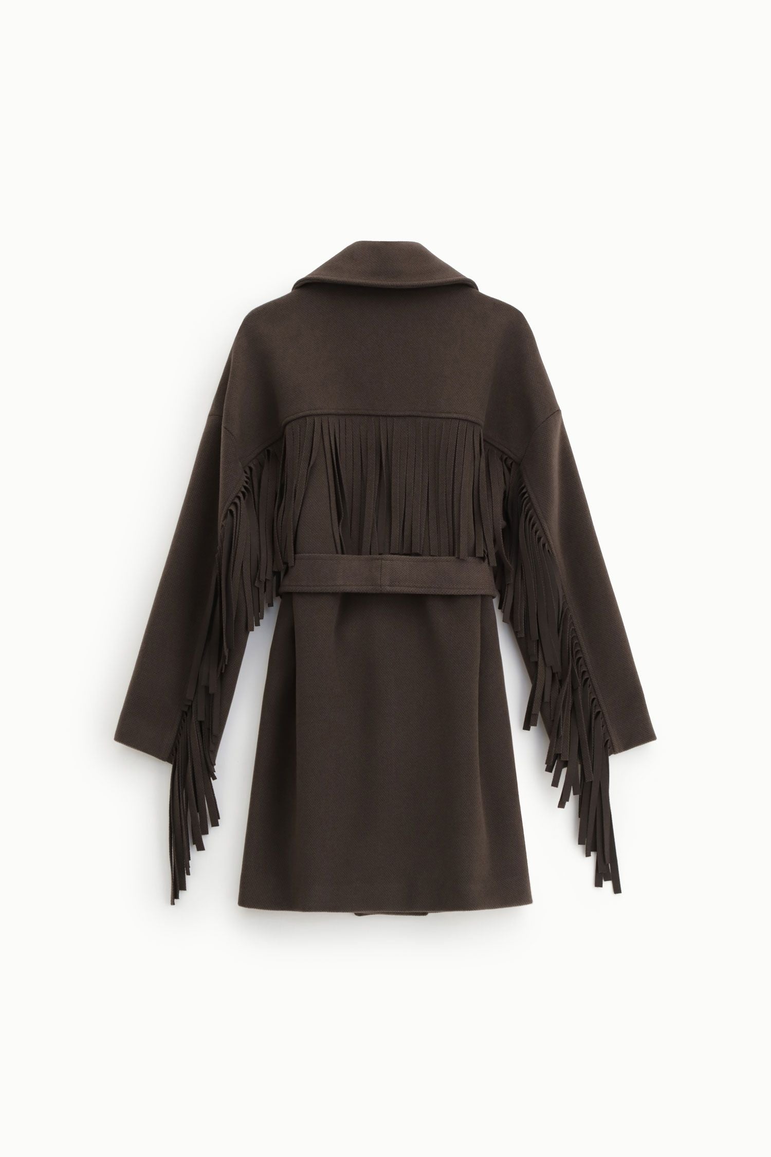  MONIA COAT BROWN - Vesta Donna 
