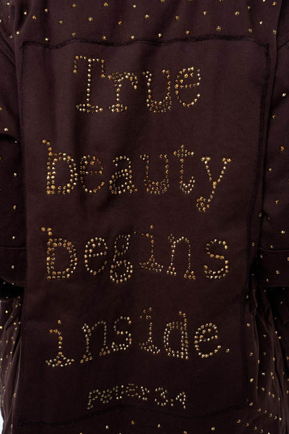 FESTIVE GOLD DIAMONDS JACKET