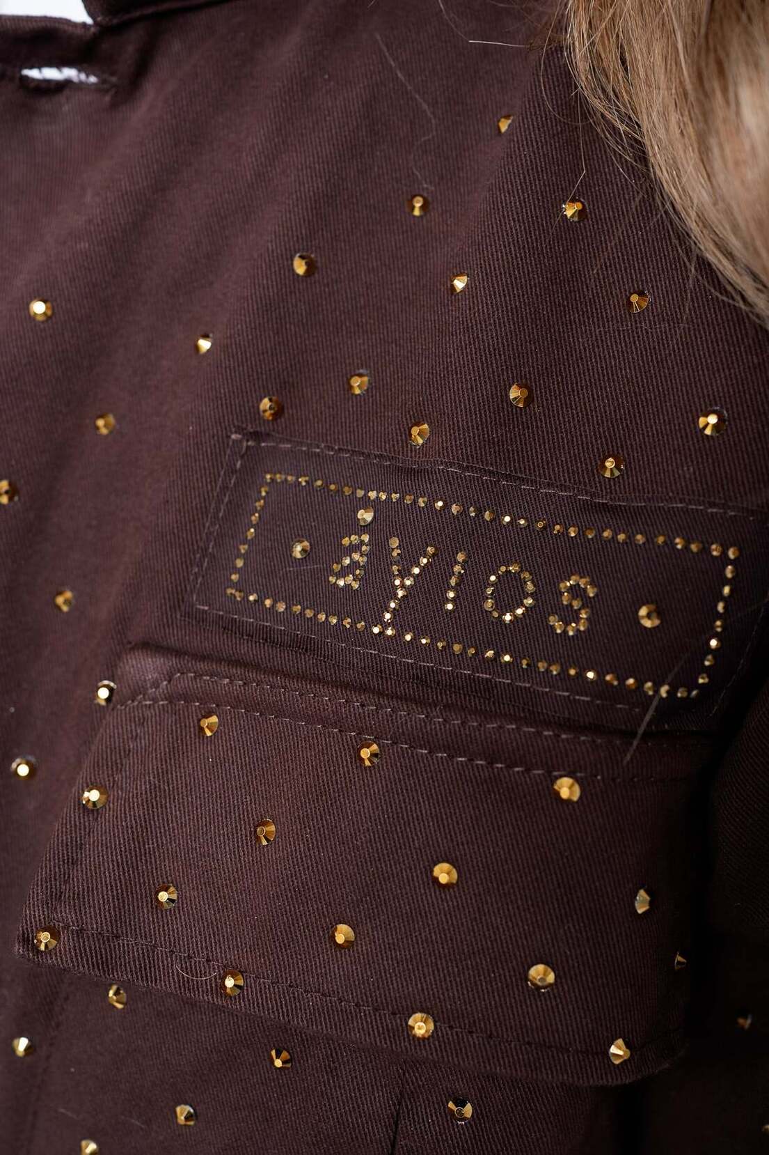 FESTIVE GOLD DIAMONDS JACKET