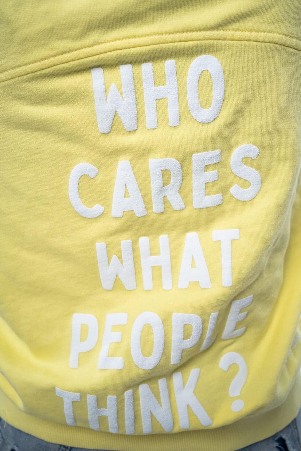 SASSY HOODY YELLOW