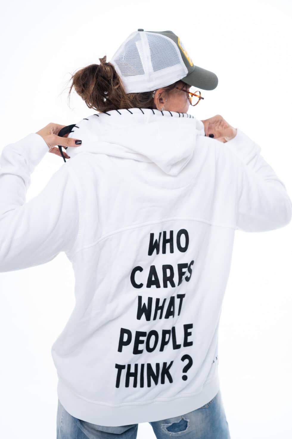 SASSY HOODY WHITE