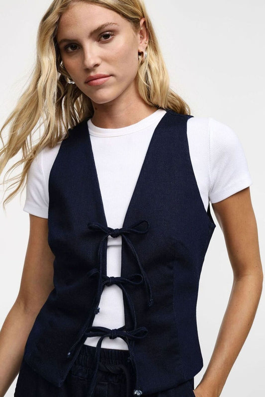  GIGI DENIM SET - Vesta Donna 