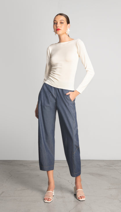  EVALYN DENIM PANTS - Vesta Donna 