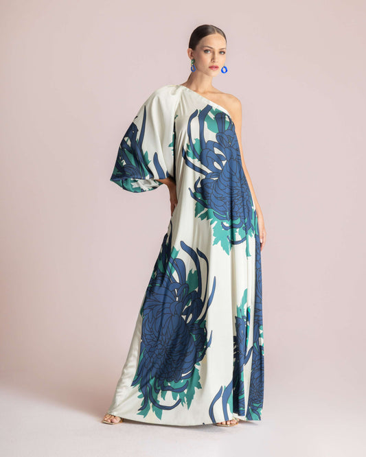 AMELIA ONE SHOULDER DRESS