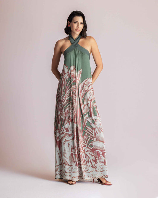 OLIVIA BACKLESS DRESS