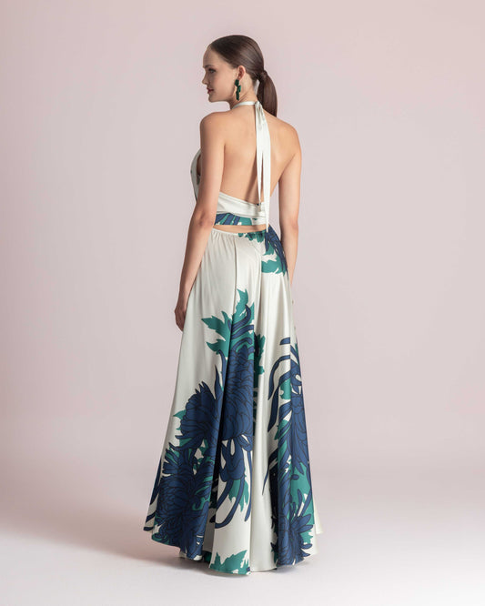 AMELIA BACKLESS DRESS