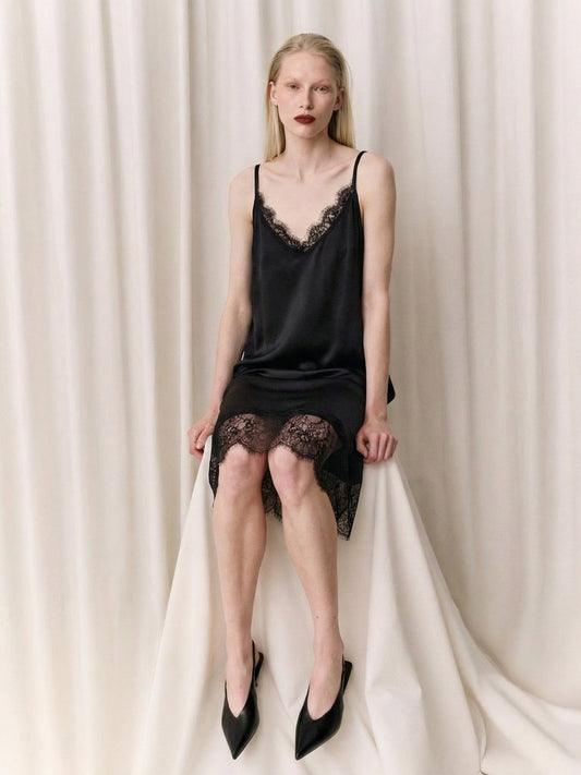RINA LACE TOP BLACK