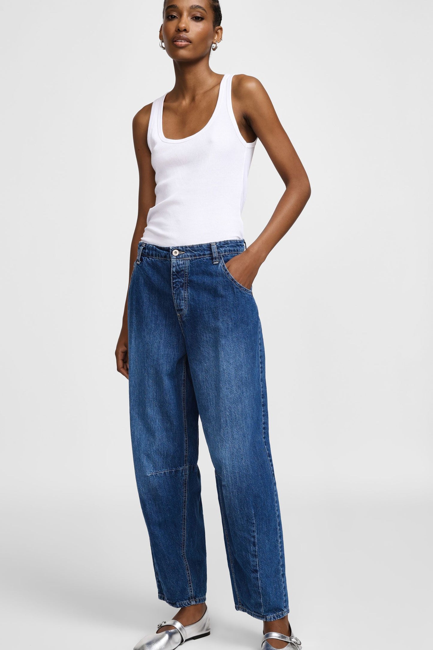 MAZIE BALLOON JEANS