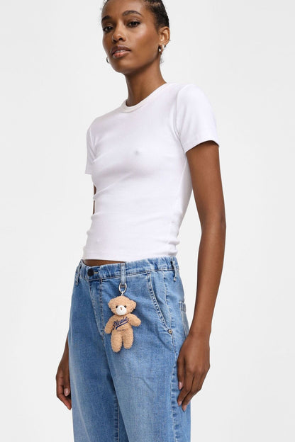 LEXI MOM FIT JEANS LIGHT BLUE
