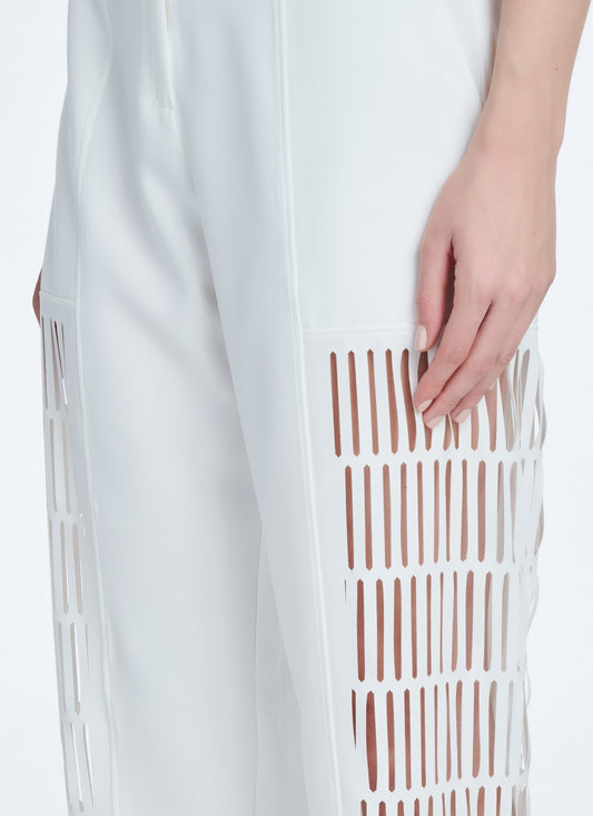 Cutcuutur MAINA PANTS WHITE - Vesta Donna