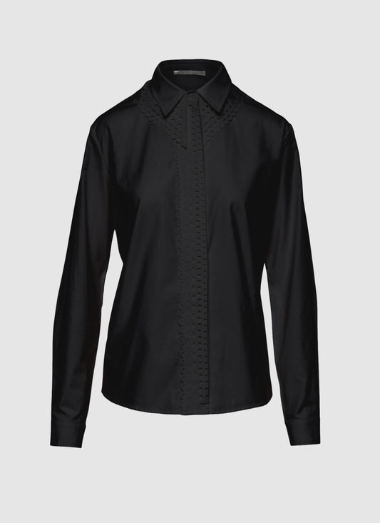 Cutcuutur MELANIA SHIRT BLACK - Vesta Donna