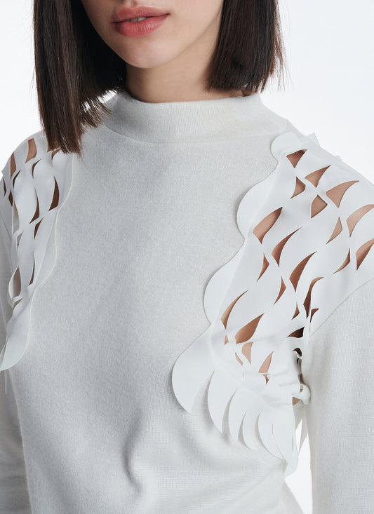 Cutcuutur PEONIA WHITE BLOUSE - Vesta Donna