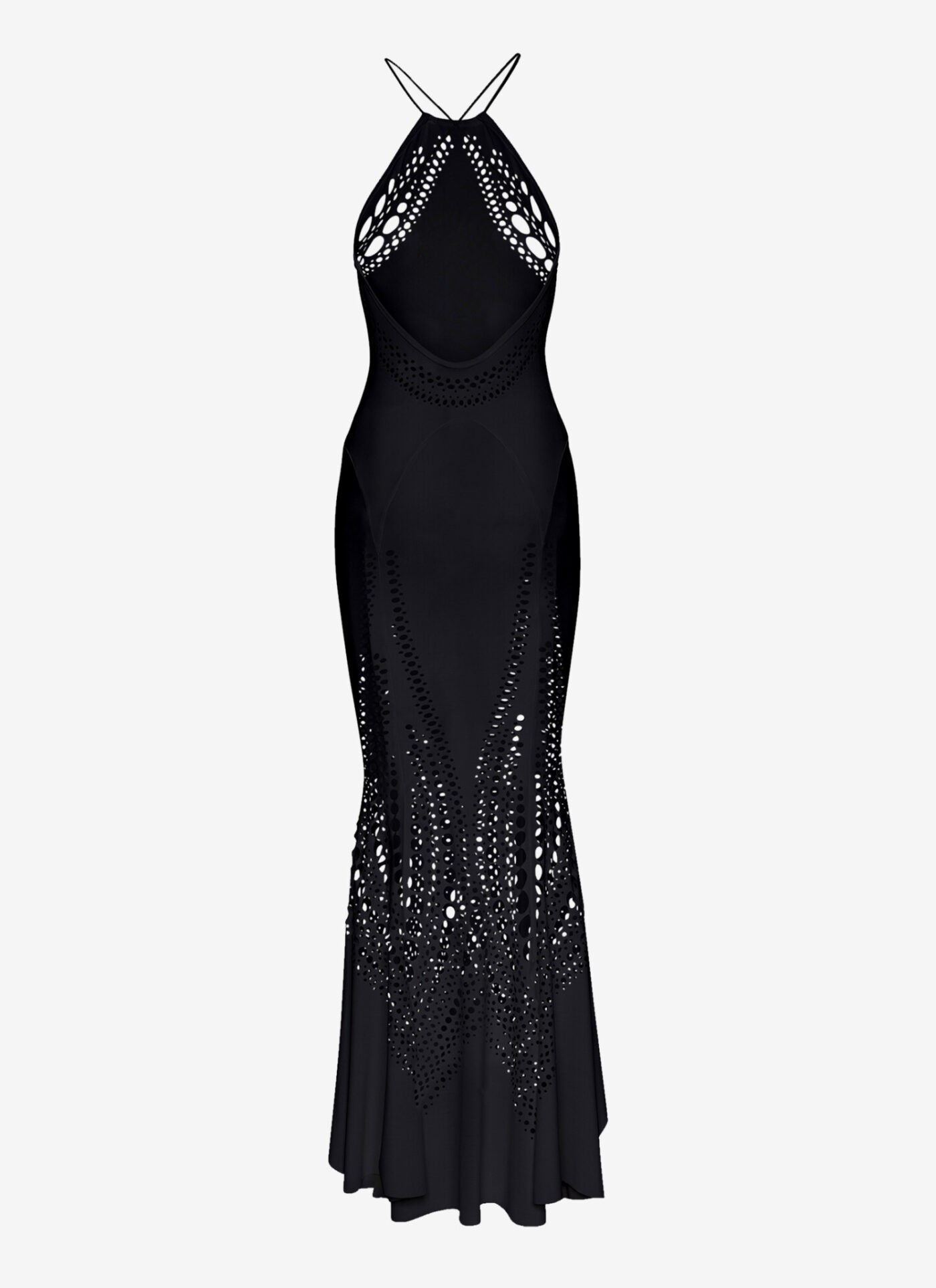 Cutcuutur KIM MAXI BLACK DRESS - Vesta Donna 