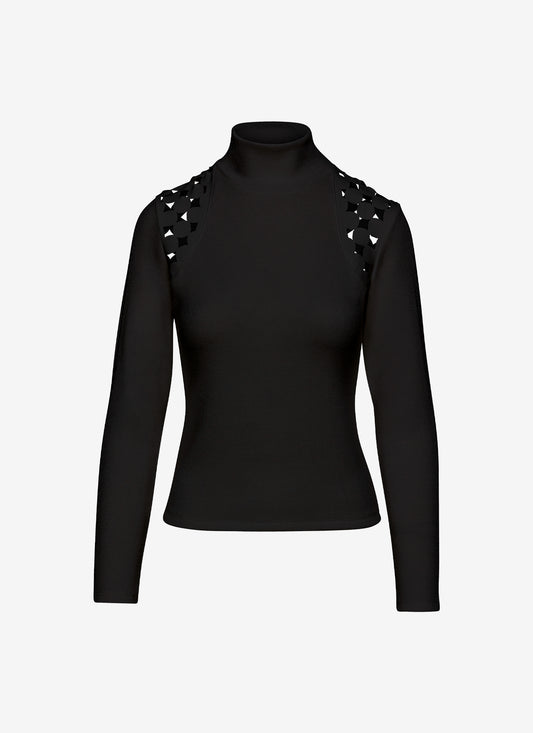 IVY BLOUSE BLACK - Vesta Donna