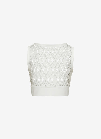 SHANNON CROP TOP WHITE