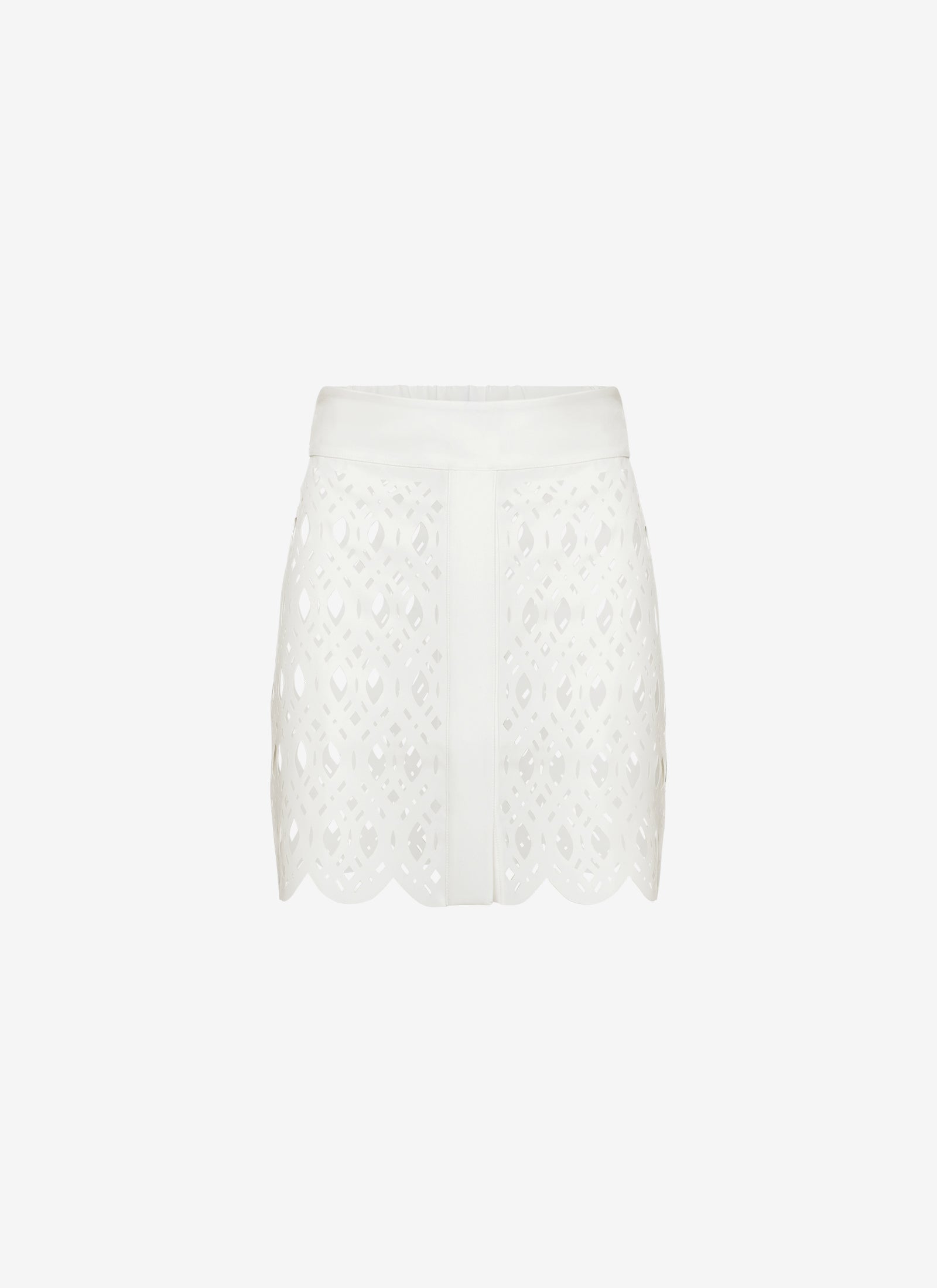 SHANNON MINI SKIRT WHITE - Vesta Donna 