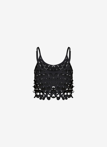  KAMI CROP TOP BLACK - Vesta Donna 