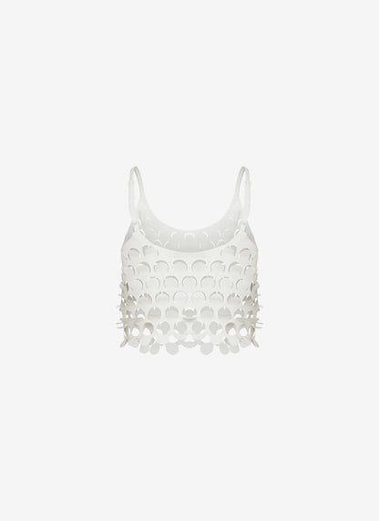  KAMI CROP TOP WHITE - Vesta Donna 