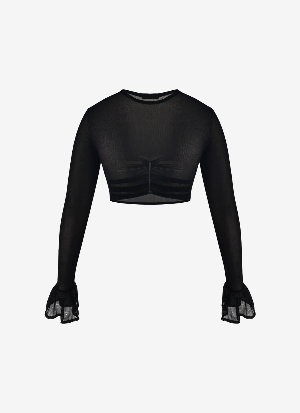 TYLER MESH TOP BLACK