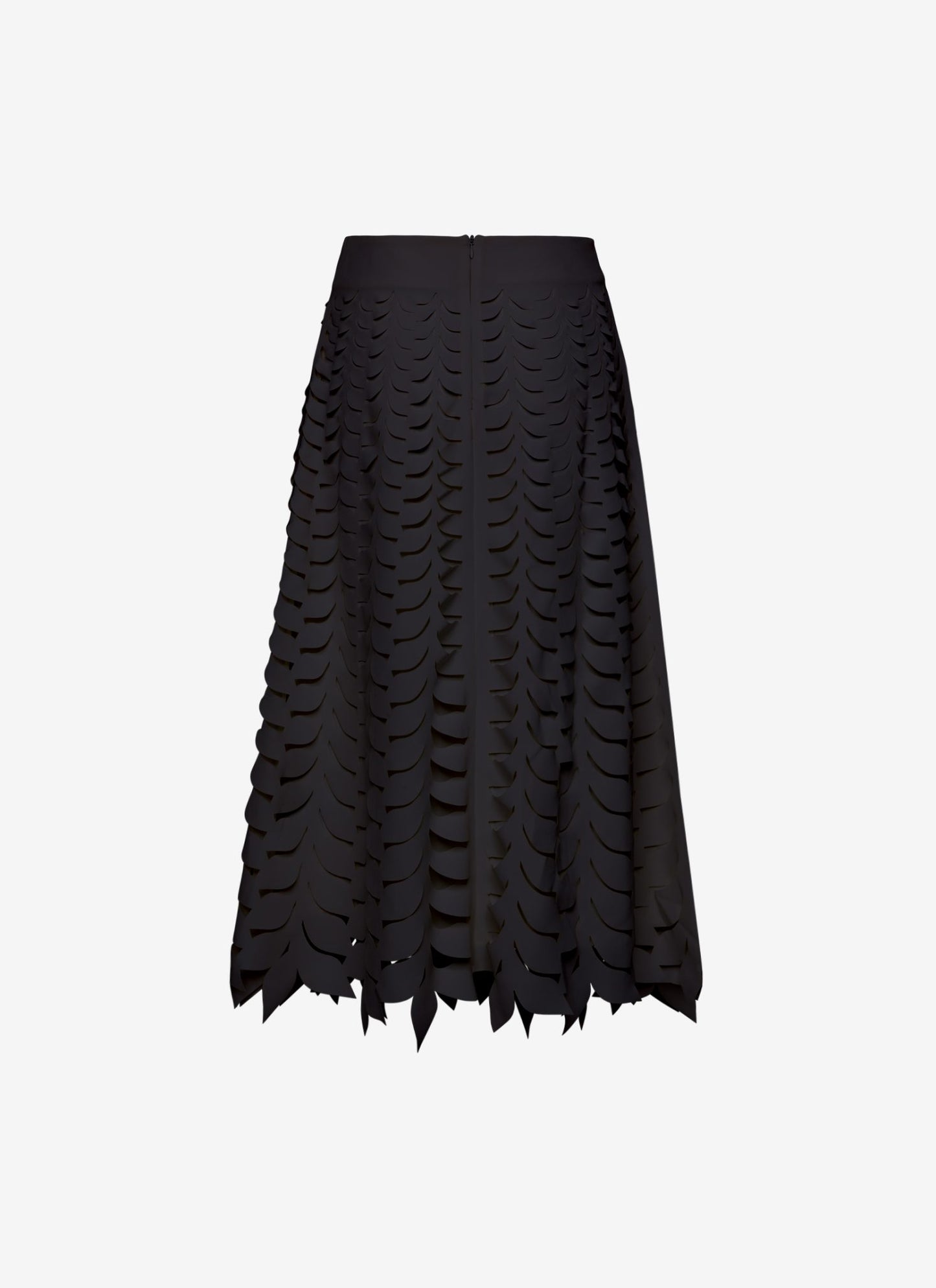  LUISA MIDI SKIRT A-LINE BLACK - Vesta Donna 