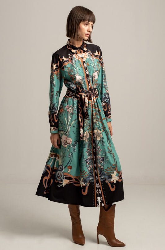 Peace & Chaos ANTHOLOGY SHIRTDRESS - Vesta Donna