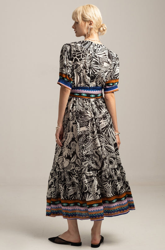 Peace & Chaos FLORA LONG DRESS - Vesta Donna