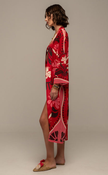 PASSIONFLOWER KIMONO