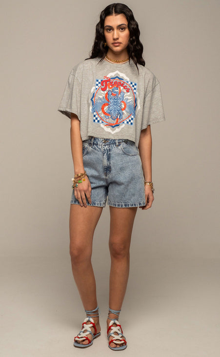  VOYAGE CROP T-SHIRT - Vesta Donna 