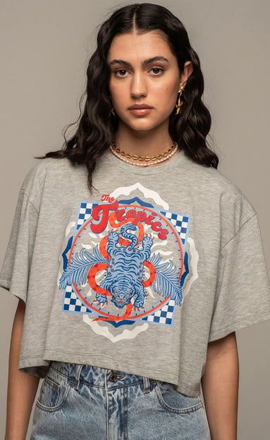  VOYAGE CROP T-SHIRT - Vesta Donna 