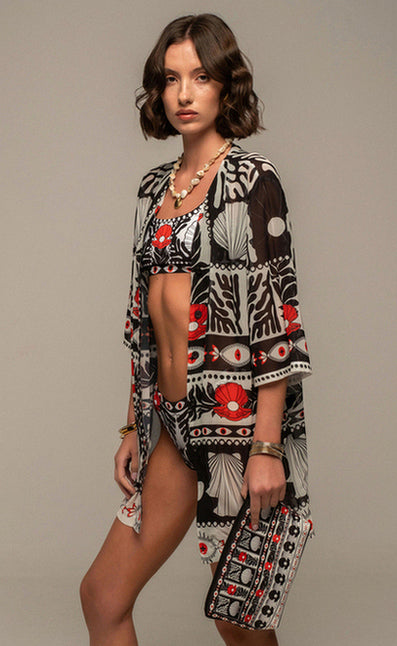 OCEANIC KIMONO - Vesta Donna