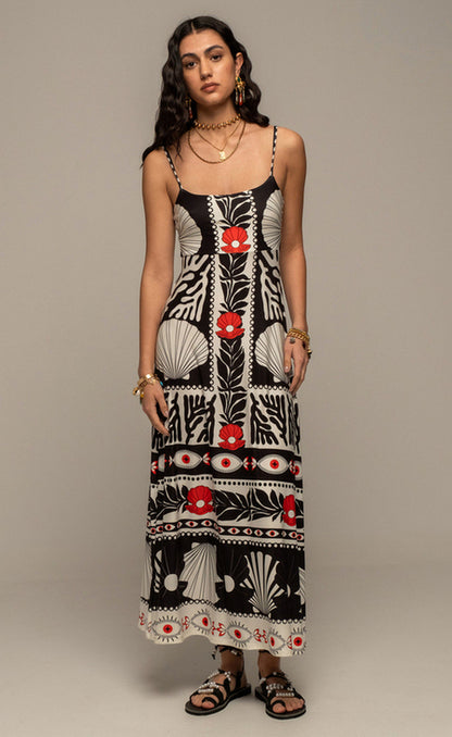  OCEANIC LONG DRESS - Vesta Donna 