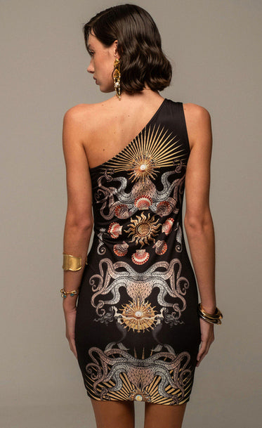  ABYSS BODYCON MINI DRESS - Vesta Donna 
