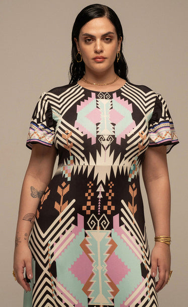 QUANTUM LONG DRESS