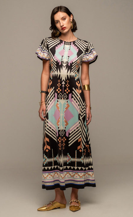 QUANTUM LONG DRESS