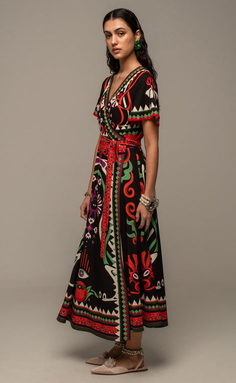 KINDRED WRAP DRESS