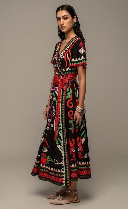 KINDRED WRAP DRESS