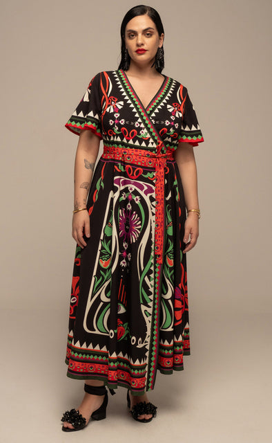 KINDRED WRAP DRESS