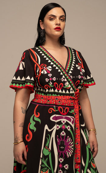 KINDRED WRAP DRESS