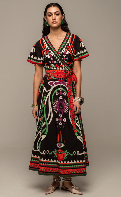 KINDRED WRAP DRESS