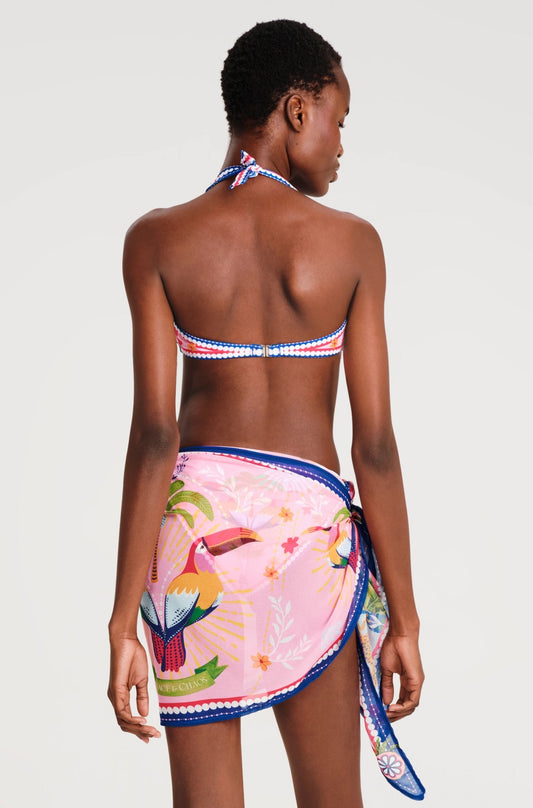  PINK-LEMONADE SARONG - Vesta Donna 