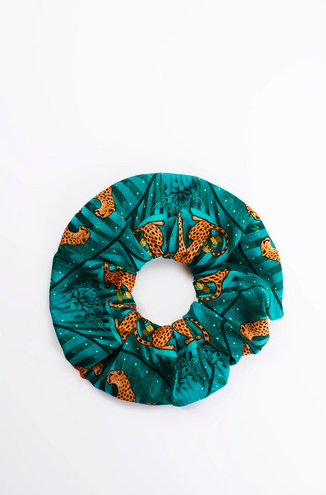 EMERALD SCRUNCHIE