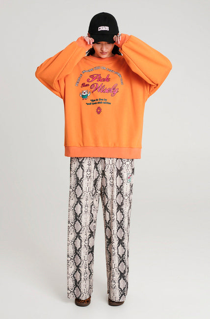 WISDOM SWEATER ORANGE